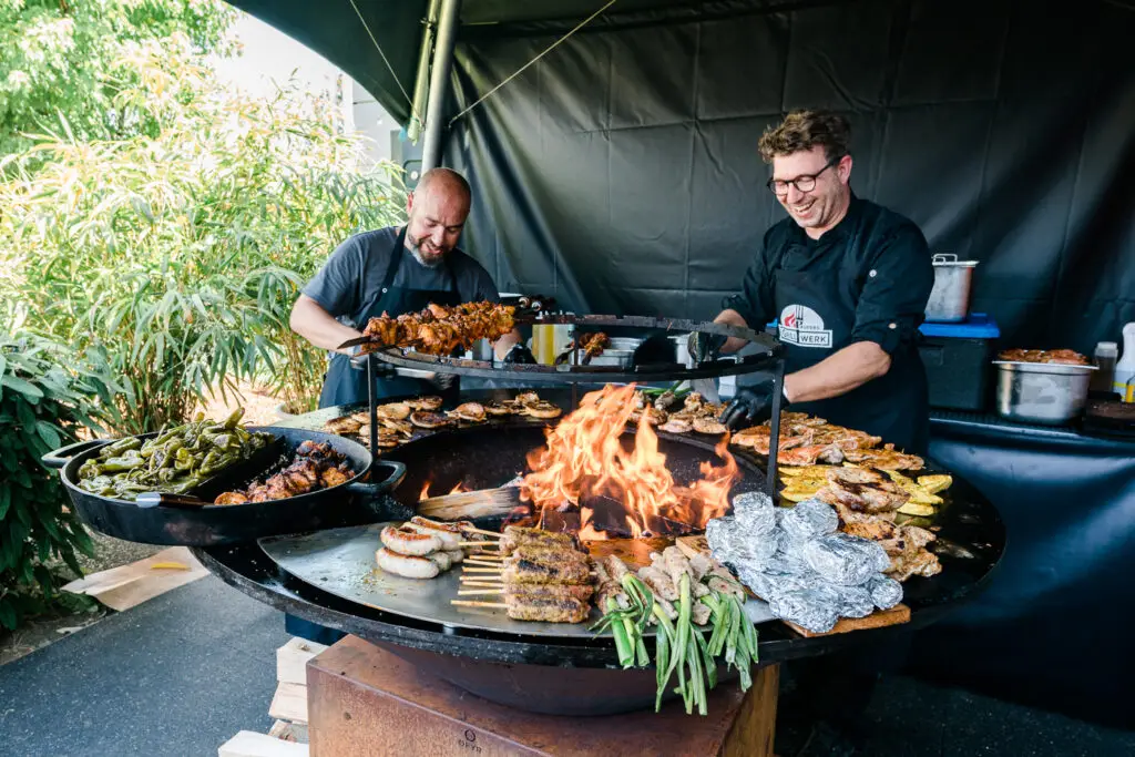 Catering bei einer Veranstaltung im Messecenter Hofheim