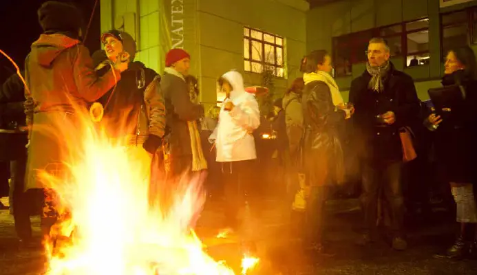 Festlich dekorierte Veranstaltung im Messecenter Hofheim